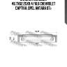 Сальник полуоси! 46.7x62.25x9.4/16.6\ chevrolet captiva, opel antara 07>