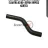 Патрубок радиатора hyundai elantra xd 00- верхн. krp055 kortex
