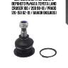 Шаровая опора переднего верхнего рычага toyota land cruiser 100 / 200 98-18 / prado 120-150 02-19 / baikor bkbj0051