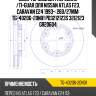 Диск тормозной /передний /ti-guar для nissan atlas f23, caravan e24 1993-  260/27мм  tg-40206-20n01 pd3212123s 3212123 gr20604