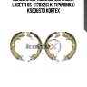 Колодки баpабанные chevrolet lacetti 05- (170x26) к-т(pучника) ks036std kortex
