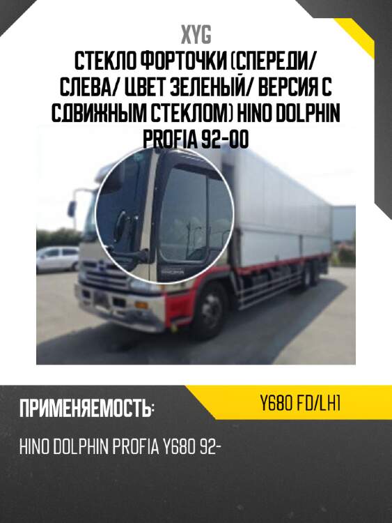 Xyg стекло форточки спереди xyg y680fdlh1