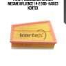 Фильтр воздушный renault megane iiifluence 1.4-2.0 09- ka0123 kortex