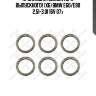 Прокладка коллектора выпускного! (x6)\ bmw e60/e90 2.5i-3.0i 16v 07>