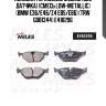 Колодки тормозные задние (без датчика) (смесь low-metallic) (bmw e36/e46/z4 e85/e86) (trw gdb1344) e410296