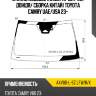 Стекло лобовое камера xyg axv80-l-sz lfw/r/x