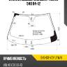 Стекло лобовое молдинг volvo s40 04-12 xyg s40-03-vcy lfw/x