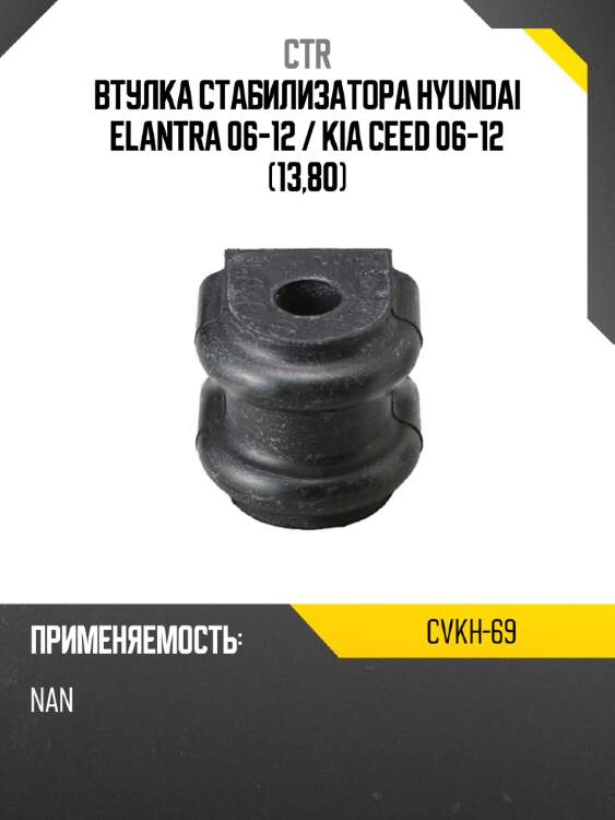 Втулка стабилизатора Hyundai Elantra 06-12  CTR CVKH-69