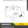 Стекло лобовое toyota raum 03-11 kmk toyt0154