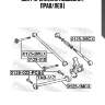 Болт крепления подвески | прав/лев |