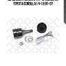 Шрус внутренний к-кт 4340312040, toyota corolla 1.4-1.8 87-07