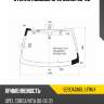 Стекло лобовое opel corsa 00-06 xyg 6290agnbl lfw/x