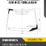 Стекло лобовое toyota corolla e210 18-22  xyg 8430agnvz lfw/x
