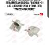 Суппорт тормозной передний левый nissan qashqai / qashqai +2 i (j10, jj10) 2006-2014, x-trail (t31) 77ak2234 masterkit