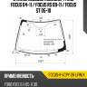 Стекло лобовое молдинг ford focus 04-11  xyg focus-ii-vcpy-2r lfw/x
