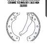 Колодки тормозные дисковые ceramic technology | зад | ngn 3501991