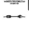 Привод левый 633mm abs, 4342002270, toyota corolla (e12) 1.4/1.6vvt-i 01-