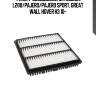 Фильтр воздушный, mitsubishi l200/pajero/pajero sport, great wall hover h3 10-