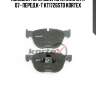 Колодки торм. bmw x5 (e70)x6 (e71) 07- перед.к-т kt1726std kortex