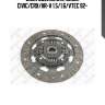 Диск сцепления, honda civic/crx/hr-v 1.5/1.6/vtec 92-