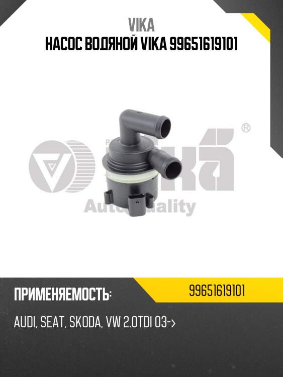 Насос водяной vika 99651619101