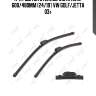 К-кт щеток стеклоочистителя! 600/480mm (24/19')\ vw golf/jetta 03>