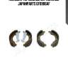 Колодки тормозные барабанные japanparts gf0906af