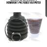 Пыльник шруса внешнего (комплект) pvc febest 0517pbt50