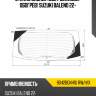Стекло заднее цвет зеленый xyg 8042bgnh1u rw/h/x