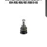 Опора шаровая нижняя!\ honda cr-v rd4/rd5/rd6/rd7/rd9 01-06