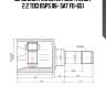 Шрус внутренний lh ford transit 2.2 tdci 85ps 06- sat fd-651