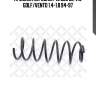 Пружина передняя 40 950 32, vw golf/vento 1.4-1.8 94-97
