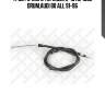 Трос ручного тормоза l=1576/1352 drum,audi 80 all 91-96