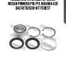 Подшипник ступицы передний nissan primera p10/p11, maxima a32 dac42763538-kit febest