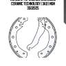 Колодки тормозные дисковые ceramic technology | зад | ngn 3502025