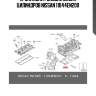 Прокладка головки блока цилиндров nissan 11044en200