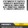 Пыльник стойки subaru forester 07-19  baikor bkpc0051