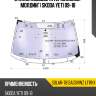 Стекло лобовое атермальное xyg solar-7813agsvwz lfw/x