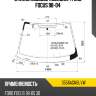 Стекло лобовое молдинг ford focus 98-04 fuyao 3556agnblvw