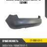 Бампер задний skoda fabia 07-15 5d hbk sat st-sd02-087-0
