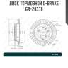 Диск тормозной g-brake  gr-20378