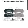 Колодки дисковые 248x109.5x30 с уст. комп. ,bpw 03- knorr sb4345