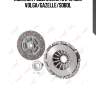 Комплект сцепления (o 242 mm) volga/gazelle/sobol