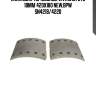 Накладки тормозные wva19191 std 18mm 420x180 new,bpw sn4218/4220