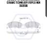 Колодки тормозные дисковые ceramic technology | перед | ngn 3502586