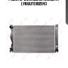 Радиатор охлаждения паяный at lynxauto rb2043