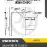 Стойка газомасляная передняя левая /334343/ jd jas0354