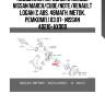 Подшипник передней ступицы nissan march/cube/note/renault logan (с abs. 48магн. меток, ремкомп.) 03.07- nissan 40210-ax000