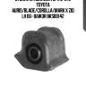 Втулка стабилизатора d-21.2 toyota auris/blade/corolla/mark x zio lh 06- baikor bksb0142