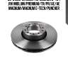 85-01283-sx диск тормозной d=434 ,rvi midlum/premium/tr/pr/ae/ae magnum/magnum e-tech/puncher